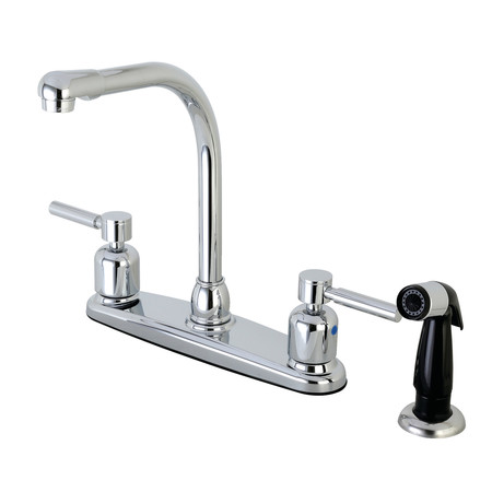 CONCORD FB751DL 8-Inch Centerset Kitchen Faucet with Sprayer FB751DL